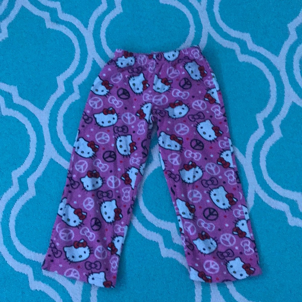 Hello kitty kid pajama pants